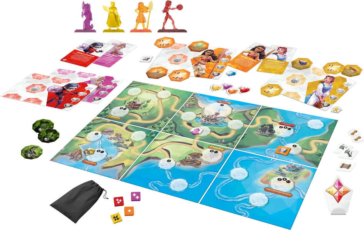 Ravensburger Disney Chronicles of Light: Darkness Falls – Coöperatief Bordspel — afbeelding 4