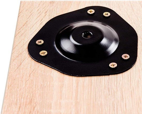 Sossai® Standard Pieds de table STBGS | réglable en hauteur ( 2cm