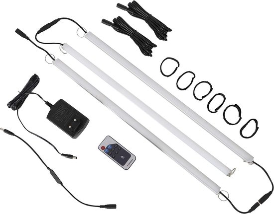 Bo-Camp - Tentverlichting - Slim Tube - 3 LED strip - Dimbaar - 22W