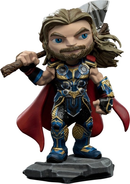 Foto: Iron studios minico thor love and thunder figuur thor