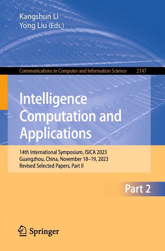 Springer Nature Proceedings Computer Science 2 - Intelligenc ... - cover