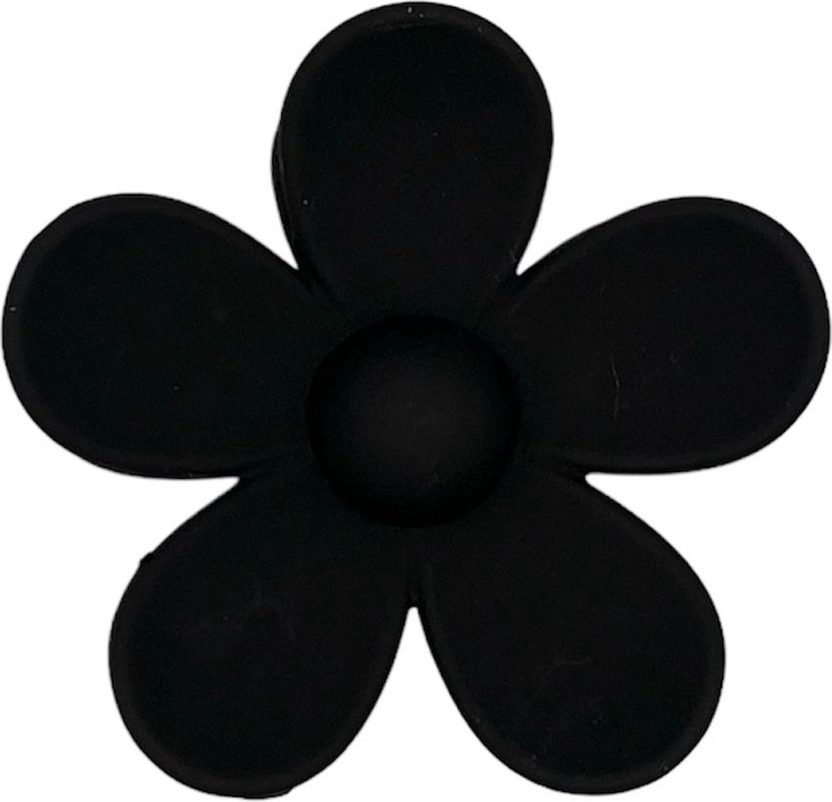 Haarklem - haarklauw - bloem - flower - zwart