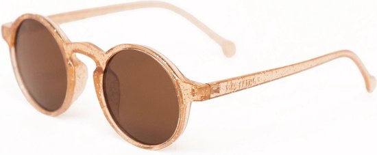 Mrs Ertha Glee Sunglasses/Zonnebril - Glitter Peach van Mrs Ertha — afbeelding 4