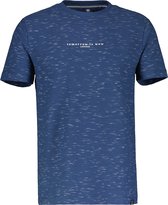 Lerros T-shirt Casual T Shirt Met Ronde Hals 2433023 448 Mannen Maat - XXL