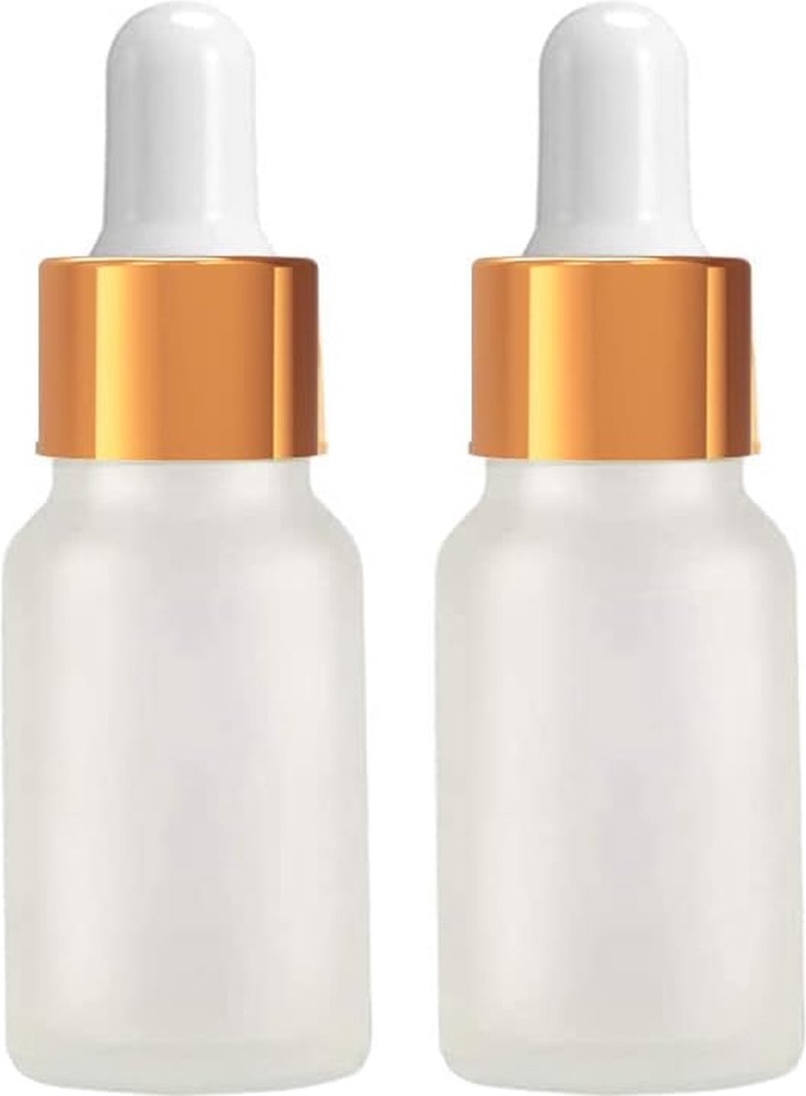 Doodadeals® - Set van 2 Luxe Pipetflesje 30 ml – Pipet voor Vloeistoffen – Druppelflesje –