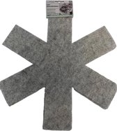 Bol.com Benson Vilten panbeschermers - set van 2 - 38 cm - voorkomt krassen en beschadigingen aanbieding Bol.com Benson Vilten panbeschermers - set van 2 - 38 cm - voorkomt krassen en beschadigingen aanbieding