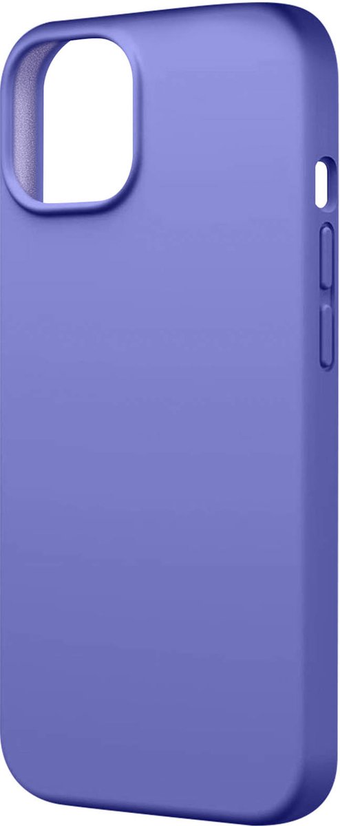 Avizar Hoes Geschikt voor Apple iPhone 15 Plus Design Mat Zacht, Lichtpaars