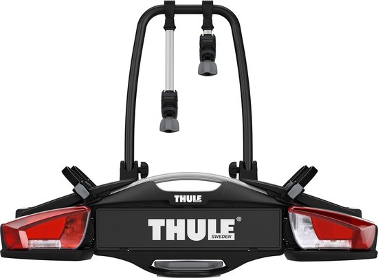 Foto: Thule velocompact 13 pin trekhaak fietsendrager black aluminium 2 bikes