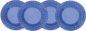 Gimex - Stone Line - Assiette creuse - Azur - 4 pcs