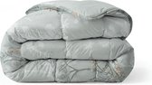 Zelesta Royalbed Aqua Forest 140x200cm - Dekbed sans housse - 30 jours de sommeil d'essai - Couette sans housse lavable - Couette imprimée - Couette été & couette hiver toute l'année