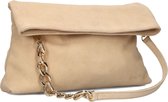 Unisa Zemily Schoudertassen Dames - Beige - Maat ONESIZE