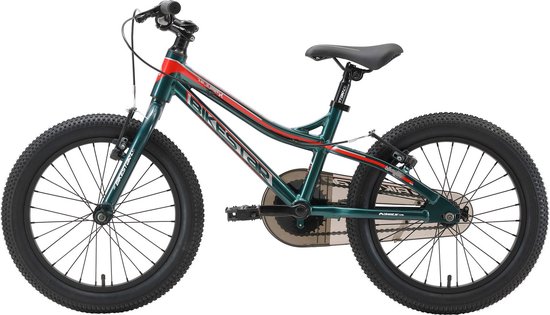 Bikestar velo pour enfants VTT aluminium 18 pouces vert bol