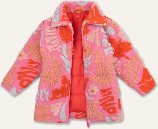 Coldy coat 36 AOP Hippie letter Pink: 98/3yr
