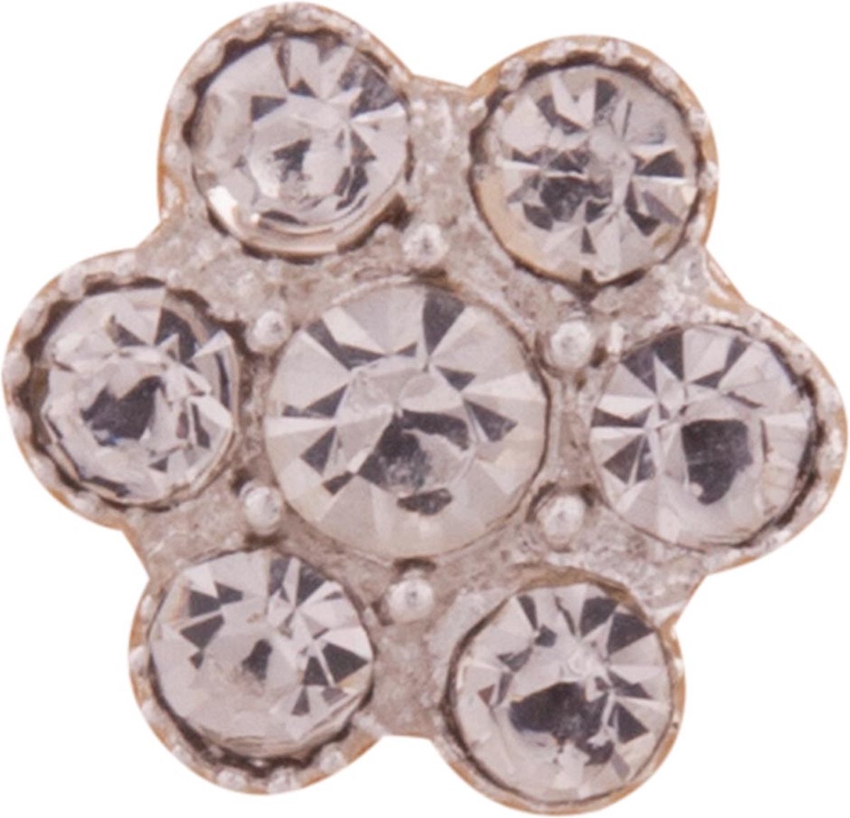 BR Knotspeld BR Jasmin set/5st.zilver One Size Zilver