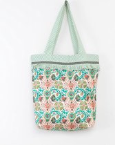 Sissy-Boy - Groene shopper met print