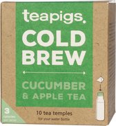 teapigs Cucumber & Apple - Cold Brew 10 Tea Bags (6 boxes - 60 bags total)