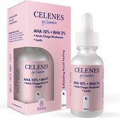 Celenes by Sweden AHA + BHA Onzuiverheden Serum - Serums - Met Lactic + Chaga Paddestoel - 30ml
