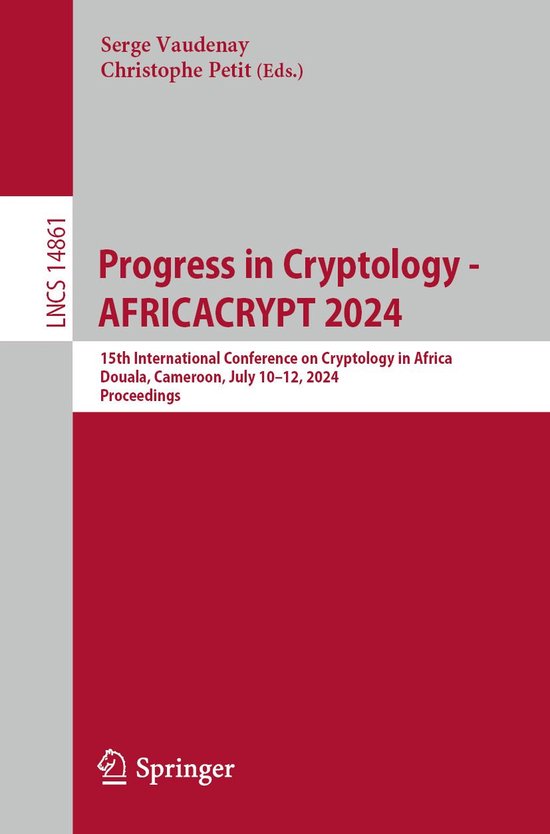 Springer Nature Proceedings Computer Science - Progress in C ... - cover