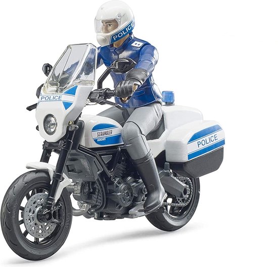 Foto: Bruder 62731 ducati politiemotor met figuur 1 16