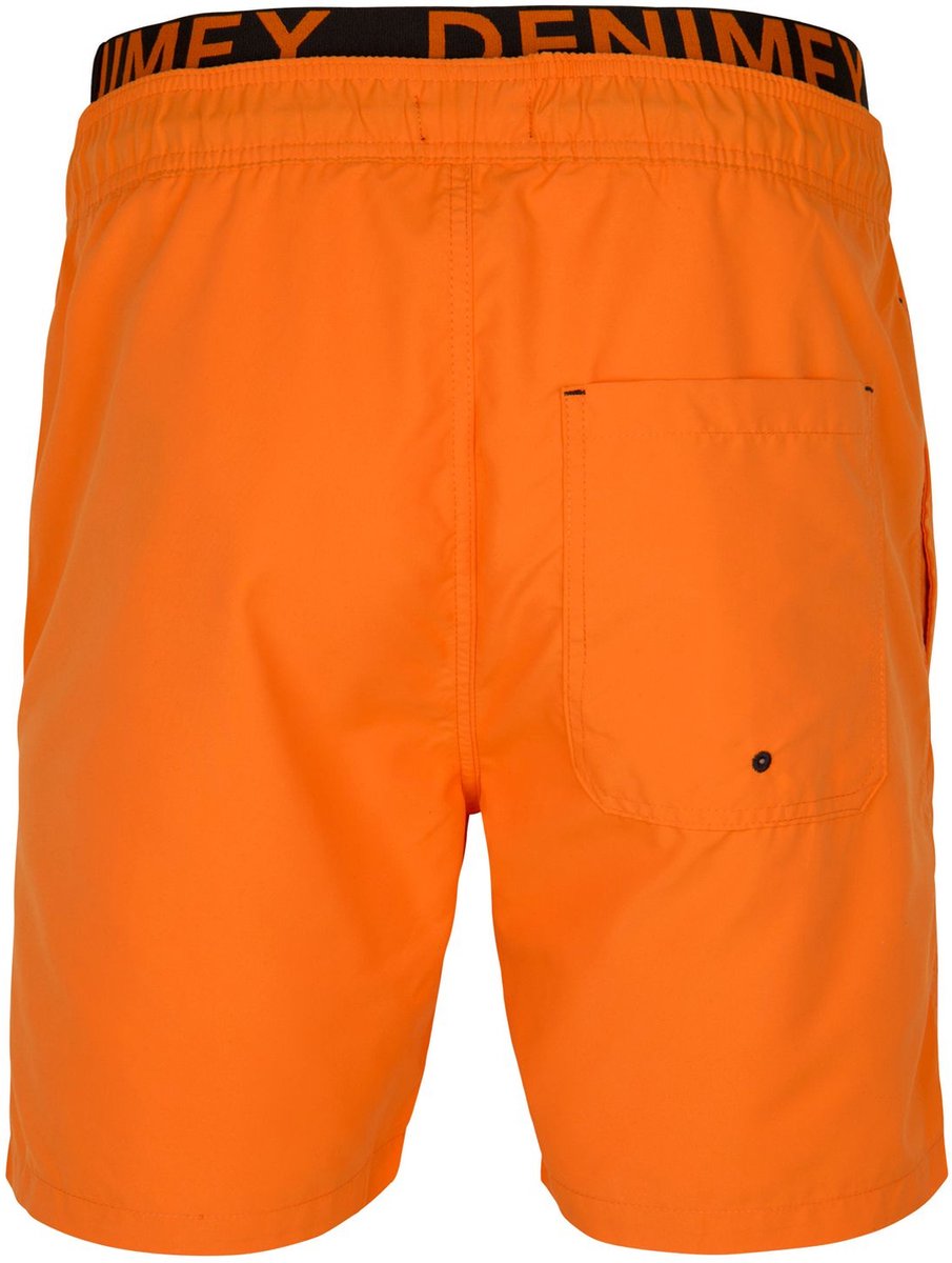 DENIMFY Heren Short DFNeo bequem Oranje 5XL Volwassenen Zwembroek Zwemshort — afbeelding 14