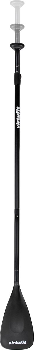 VirtuFit SUP Board Verstelbare Peddel - Zwart - 175 tot 220 cm - Verstelbare Lengte - Aluminium Peddel - Anti-Twist Systeem - Peddels - Peddel Sup - Peddels & Roeispanen