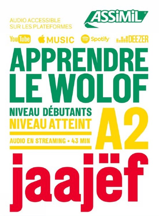 Apprendre Le Wolof Niveau A2 - cover