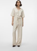 Vero Moda Pantalon Vmjazzlyn 2/4 V-combinaison Vma 10305279 Natural/ mélange Taille Femme - S