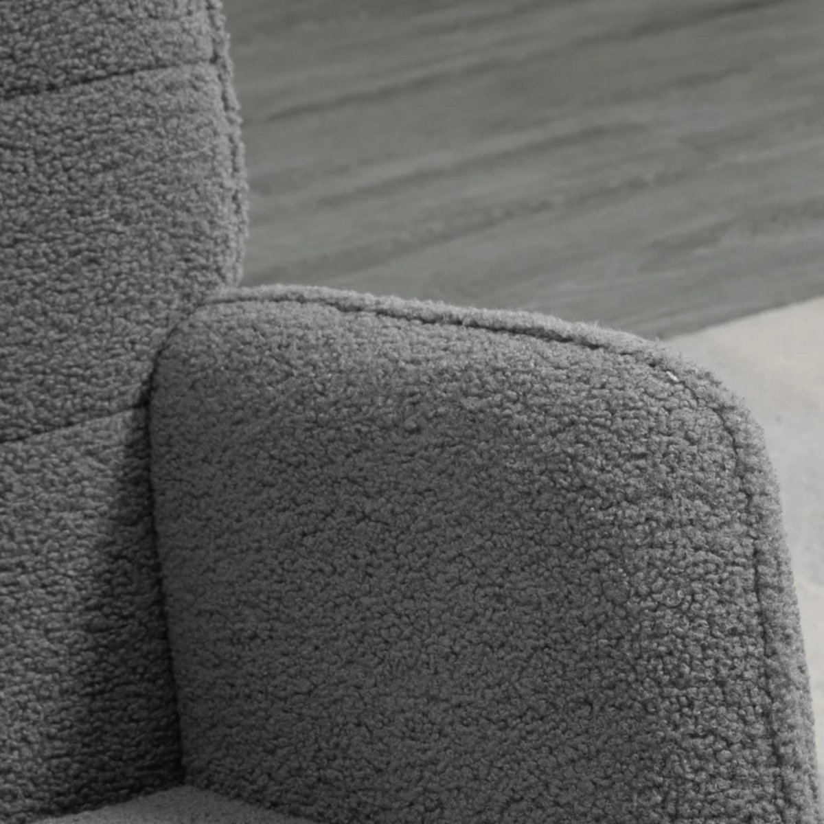 Zenzee Schommelstoel - Schommelstoelen babykamer - Relaxstoel - Fauteuil - Voedingsstoel - Donkergrijs — afbeelding 8