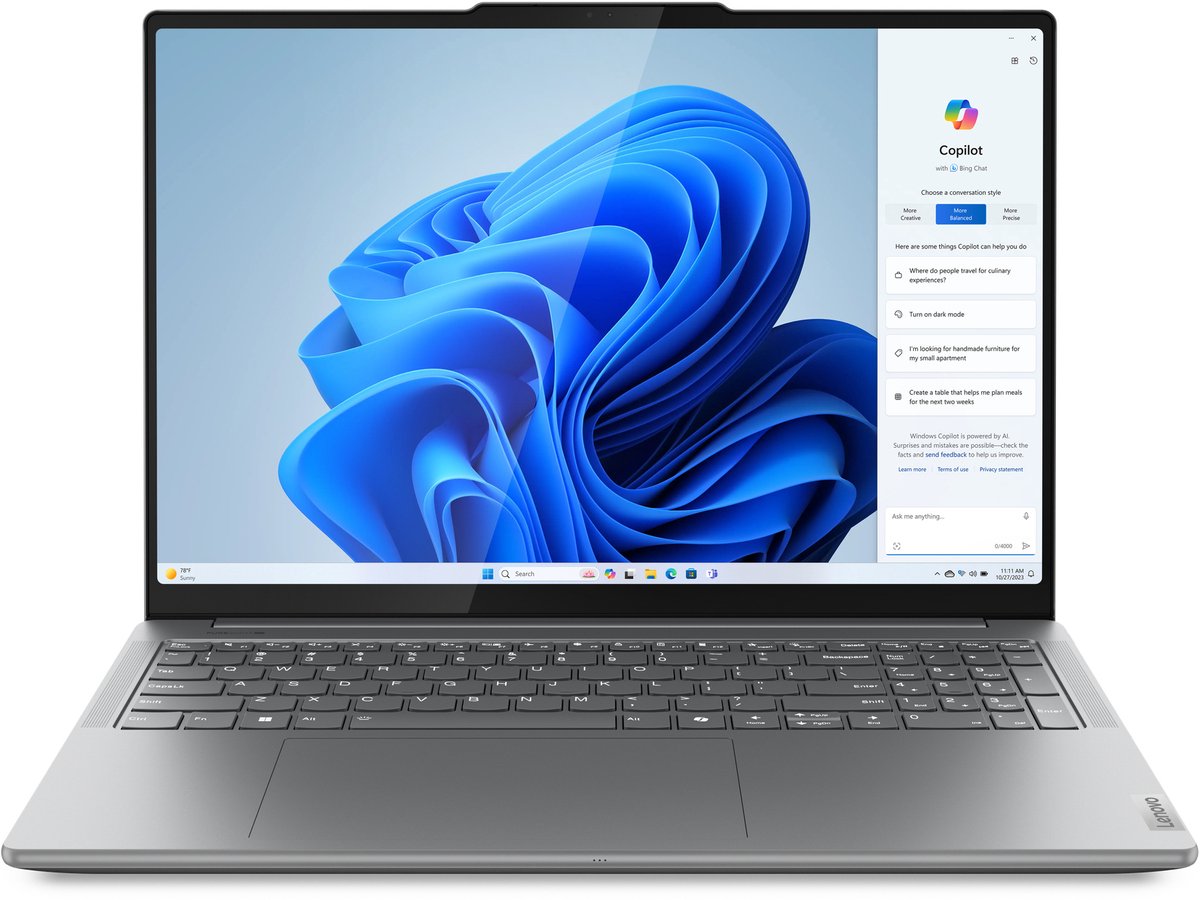Lenovo Yoga Pro 9 16IMH9 83DN006WMH - Creator Laptop - 16 inch
