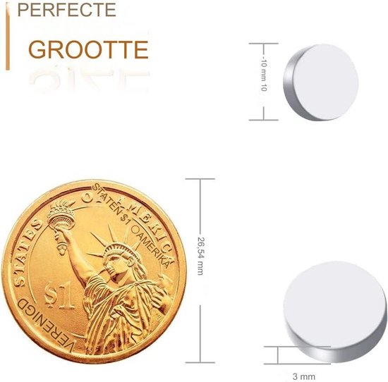 Wukong Neodymium Magneten - 20 x 10 x 3 mm, 40 Stuks Rechthoekige Mini Magneten Voor Whiteboard, Magnetisch Bord, Magnetische Strip, Koelkast, Glazen Magnetisch Bord, Prikbord
