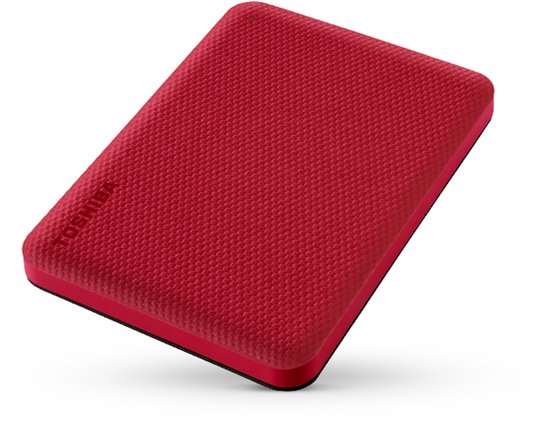 External Hard Drive Toshiba CANVIO ADVANCE Red 4TB USB 3.2 Gen 1 van Merkloos — afbeelding 4