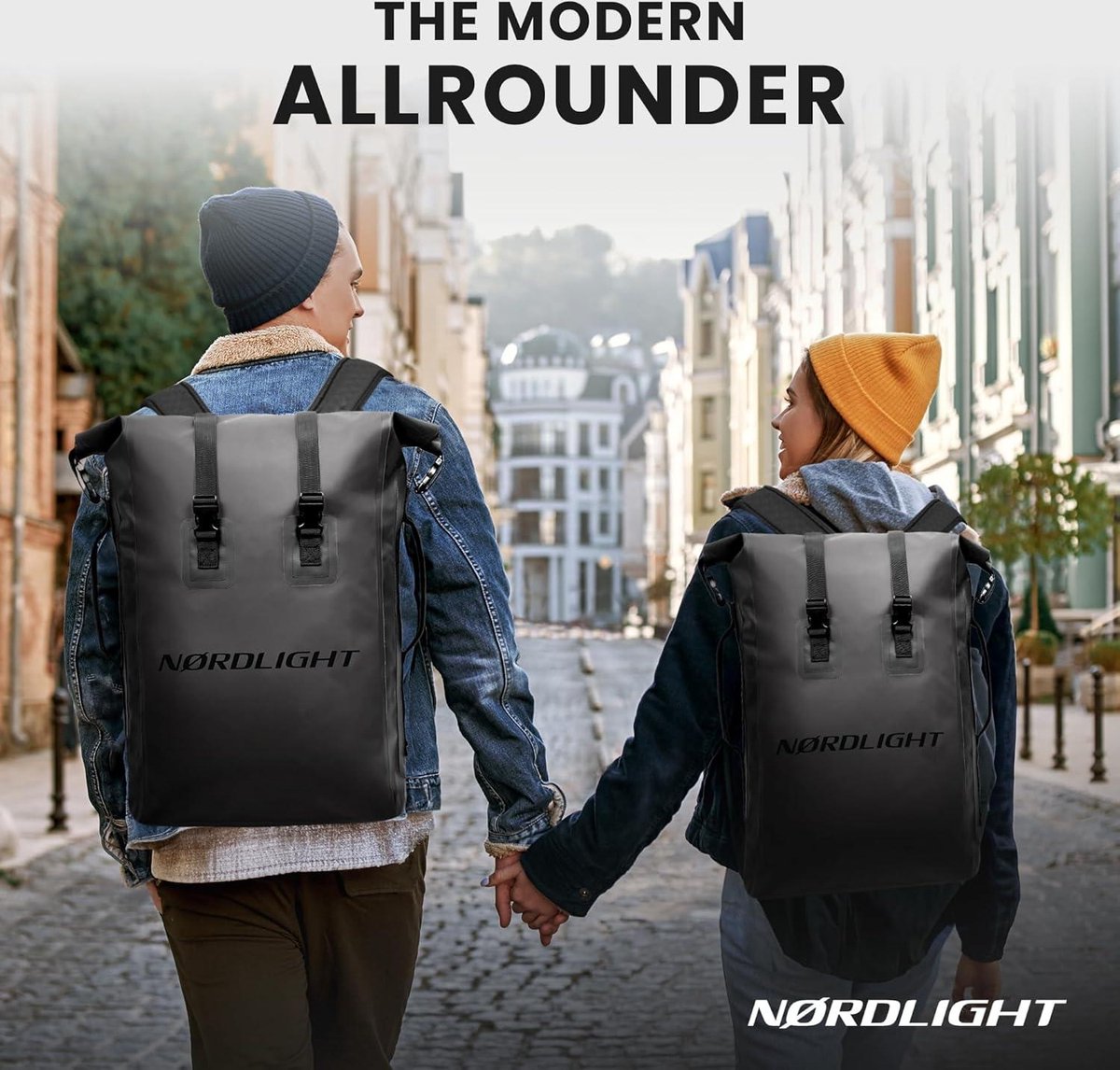 Premium-Rucksack, wasserdicht, 35 Liter, mit wasserdichtem Handybeutel, perfekt für Boot-/Kajak-/Kanufahren, Angeln, Rafting, Schwimmen, Camping, Snowboarden., blau, 35 L