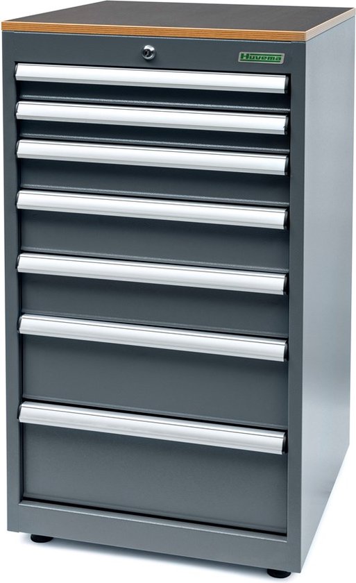 Huvema - Armoire à outils 7 tiroirs - BL 7D 560x570x1048 CG
