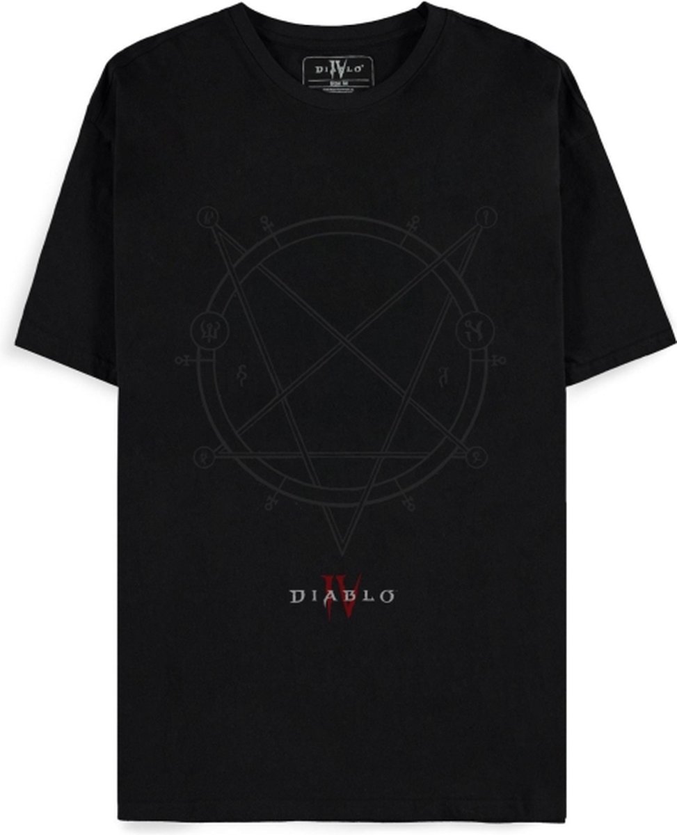 Diablo - Diablo IV - Summon Circle Dames T-shirt - XL - Zwart