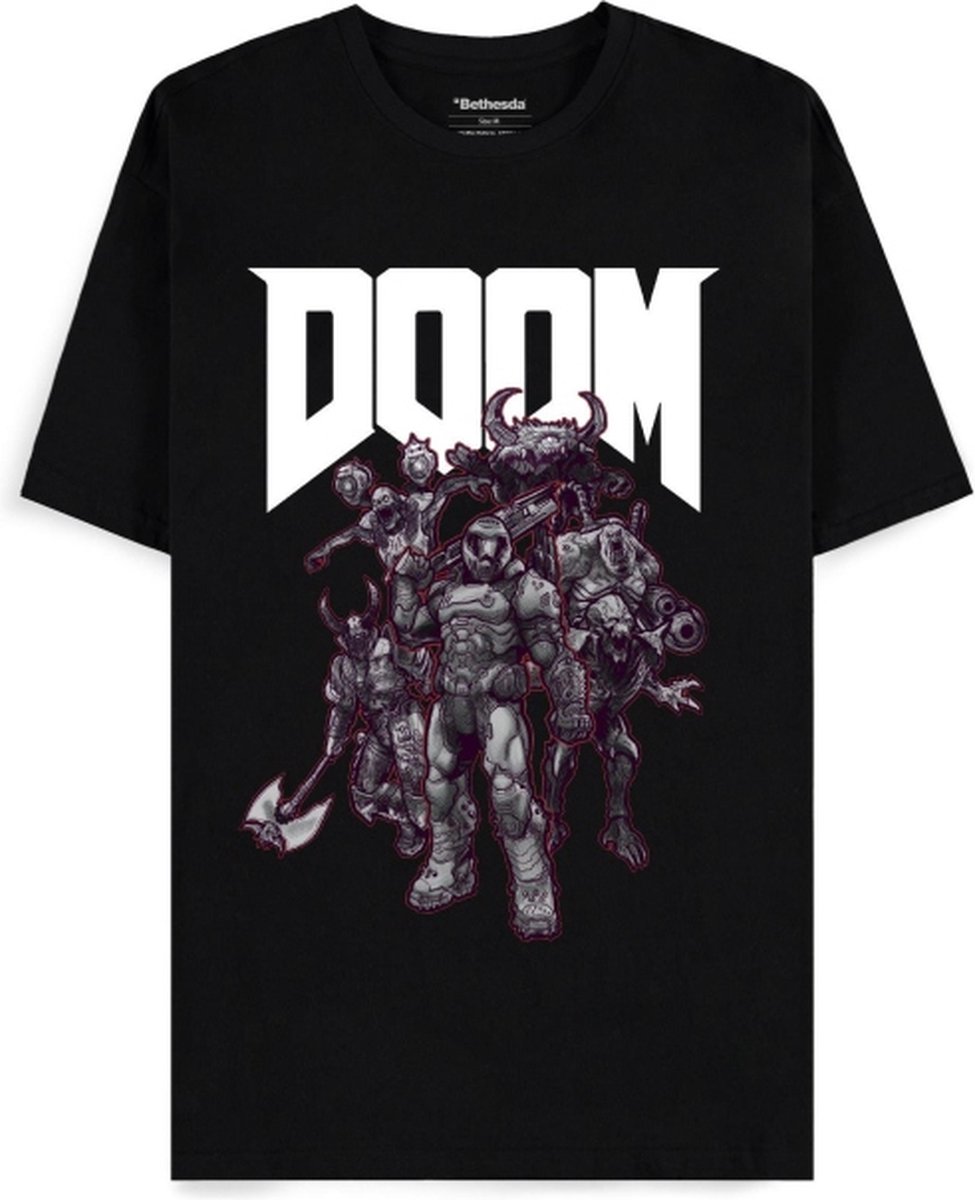 Doom Demon Slayer Heren T-shirt - zwart - XXL