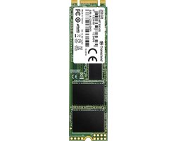 Transcend MTS830S - Solid state drive - 256 GB - intern - M.2 2280 - SATA 6Gb/s