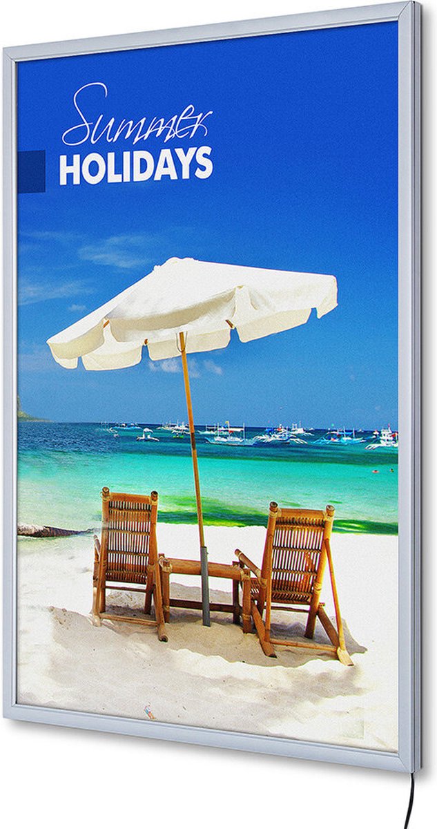 Syna LED Poster Light Box Economy A1 - Syna PLEDEA1G19 - Horeca & Professioneel Aluminium