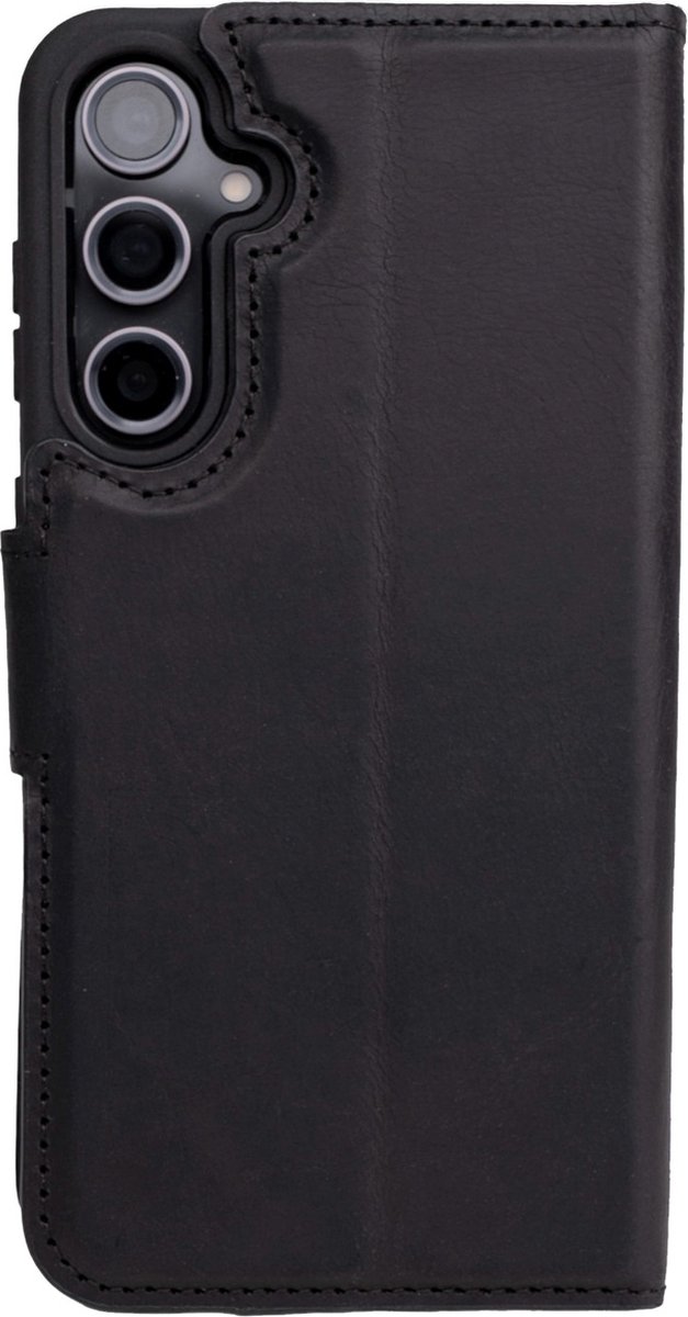 Wachikopa Magic Bookcase 2-in-1 geschikt voor Samsung Galaxy S23 FE - Zwart