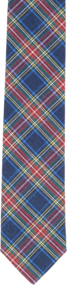 Das slimline schotse ruit blauw
