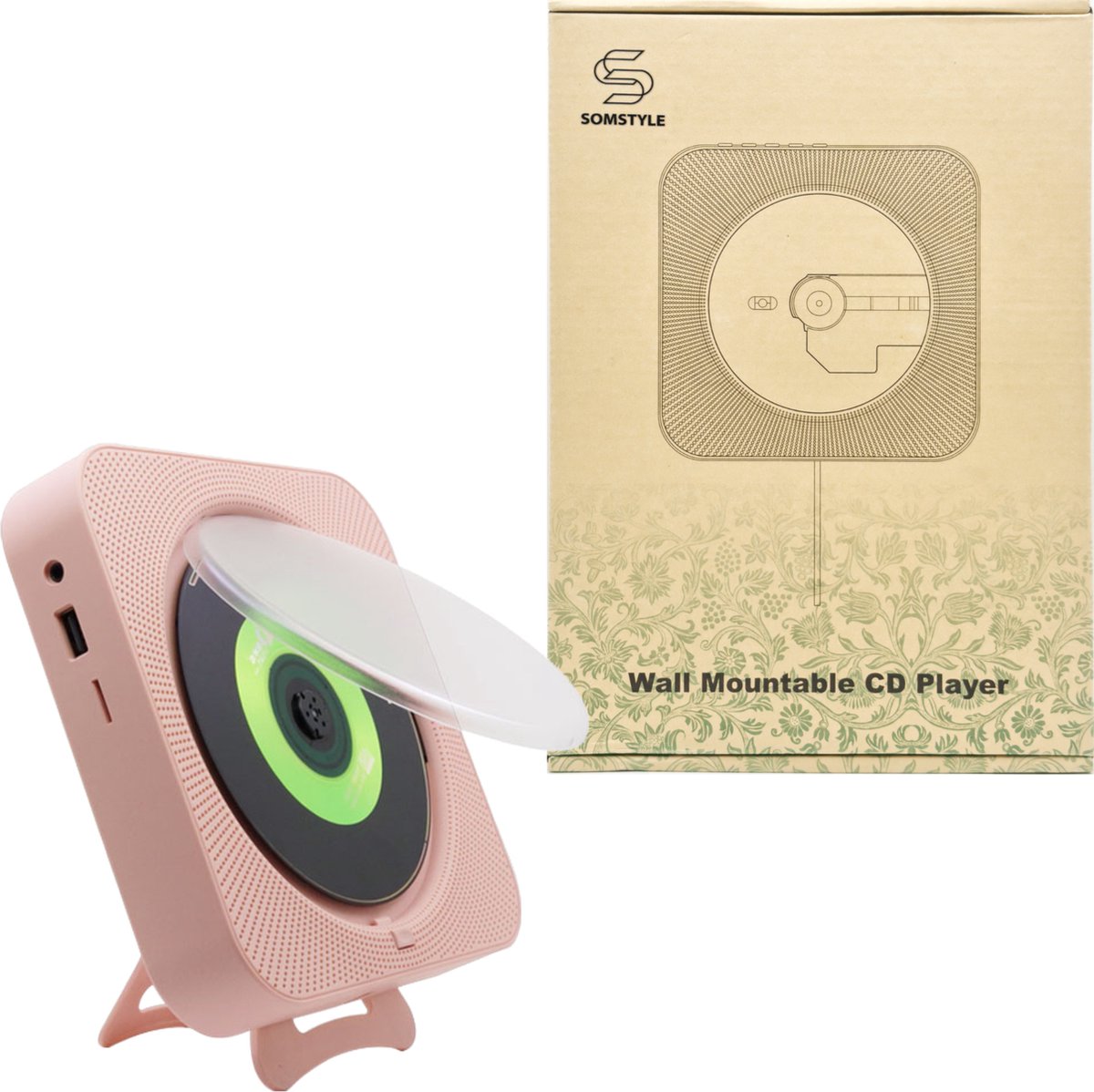 Decoratieve fotolijst met cd-speler, bluetooth en