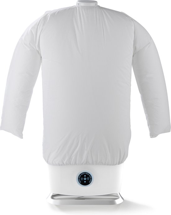 CLEANmaxx automatische kleding stomer met stoomfunctie | Innovatieve strijker voor overhemden en blouses, strijkautomaat | Zachter dan wasdrogers en strijkijzers, 2 programma's, touchdisplay