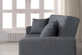 Sofabed Venezia - Antraciet - 214x83x80 cm