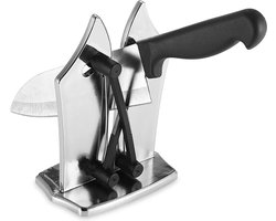 Handmatige messenslijper - 183 G - professionele messenslijper - thuiskeuken messenslijper - outdoor messenslijper - ijzeren messenslijper - keukengereedschap - zakmessen messenslijper