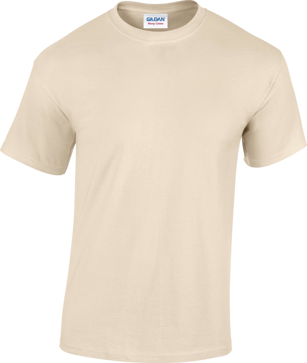 Gildan Heavy Cotton™Classic Fit Adult T-shirt GI5000 - Sand - L