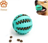 Honden Speelgoed - Hondenspeeltjes - Hondenbal - Hondenspeelgoed - Honden Speelgoed Intelligentie - Honden Bal - Snackbal Hond - Kauwspeelgoed Hond - Licht Blauw - 7 Cm