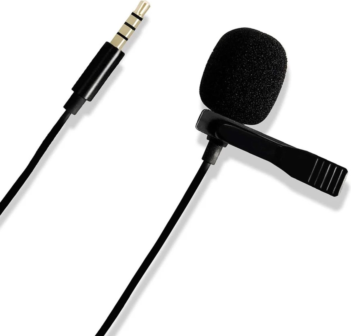 Lavalier microfoon - microfoon - 3.5mm - microfoon voor laptop en tablet - microfoon voor de telefoon