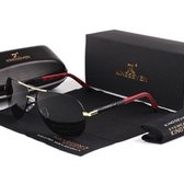 KingSeven Blackstar - Pilotenbril met UV400 en polarisatie filter - Z150
