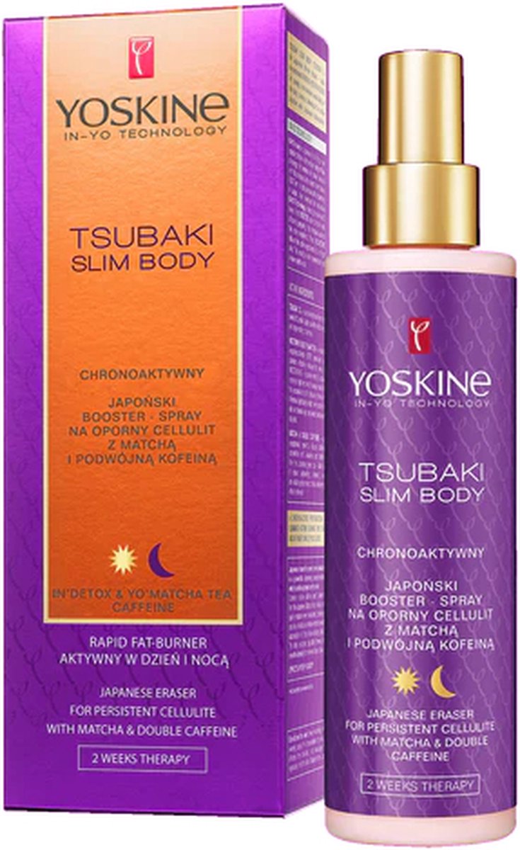 Yoskine Tsubaki Slim Body Japanse anti cellulite booster spray, 200ml