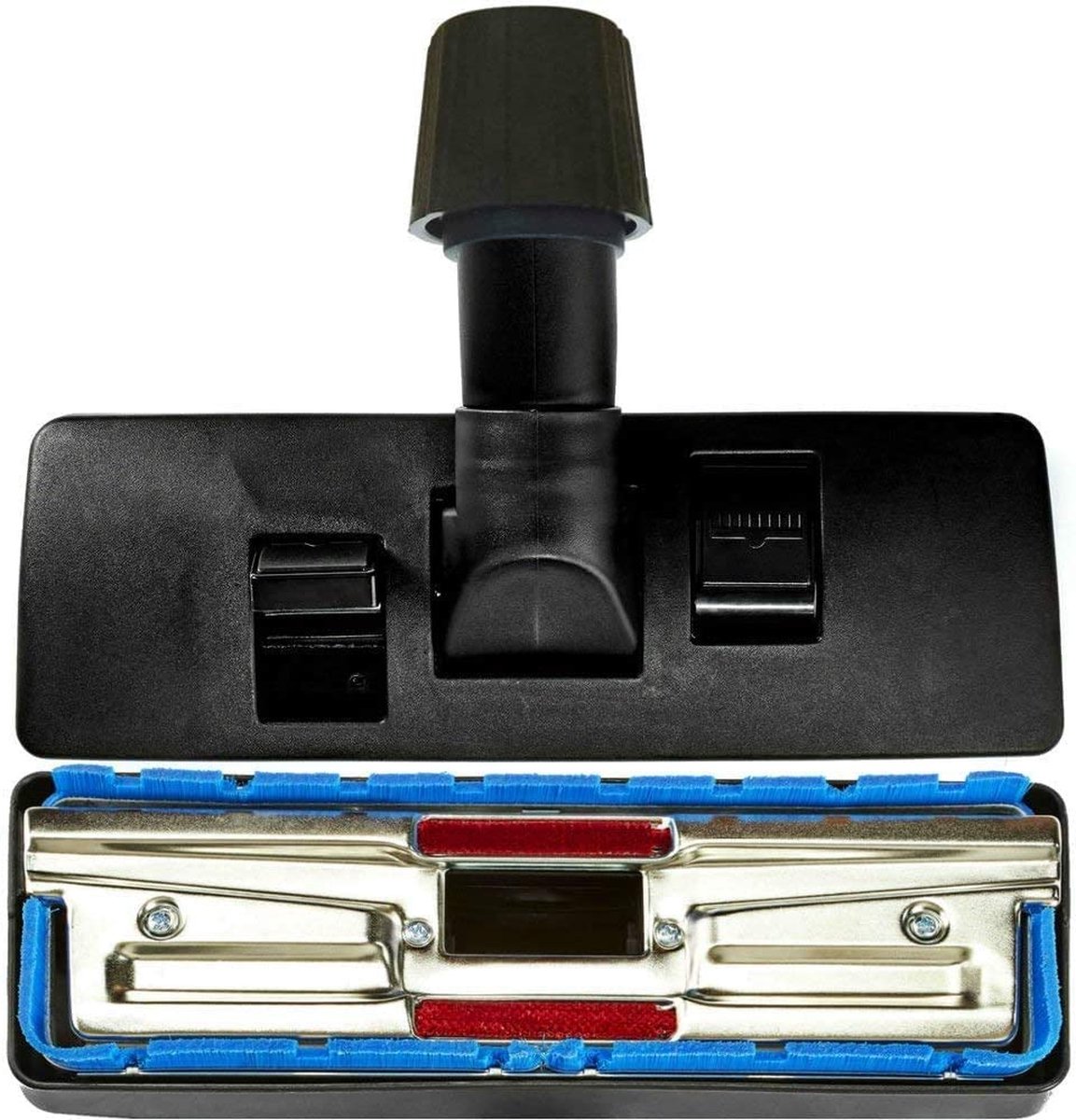 Maxorado 30-40mm UNIVERSEEL Combimondstuk voor uw stofzuiger - Blueline anti-allergy vloerzuigmond - borstel