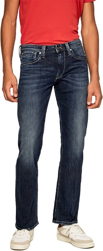 PEPE JEANS Kingston Zip Jeans - Heren - Denim - W33 X L36 | bol.com